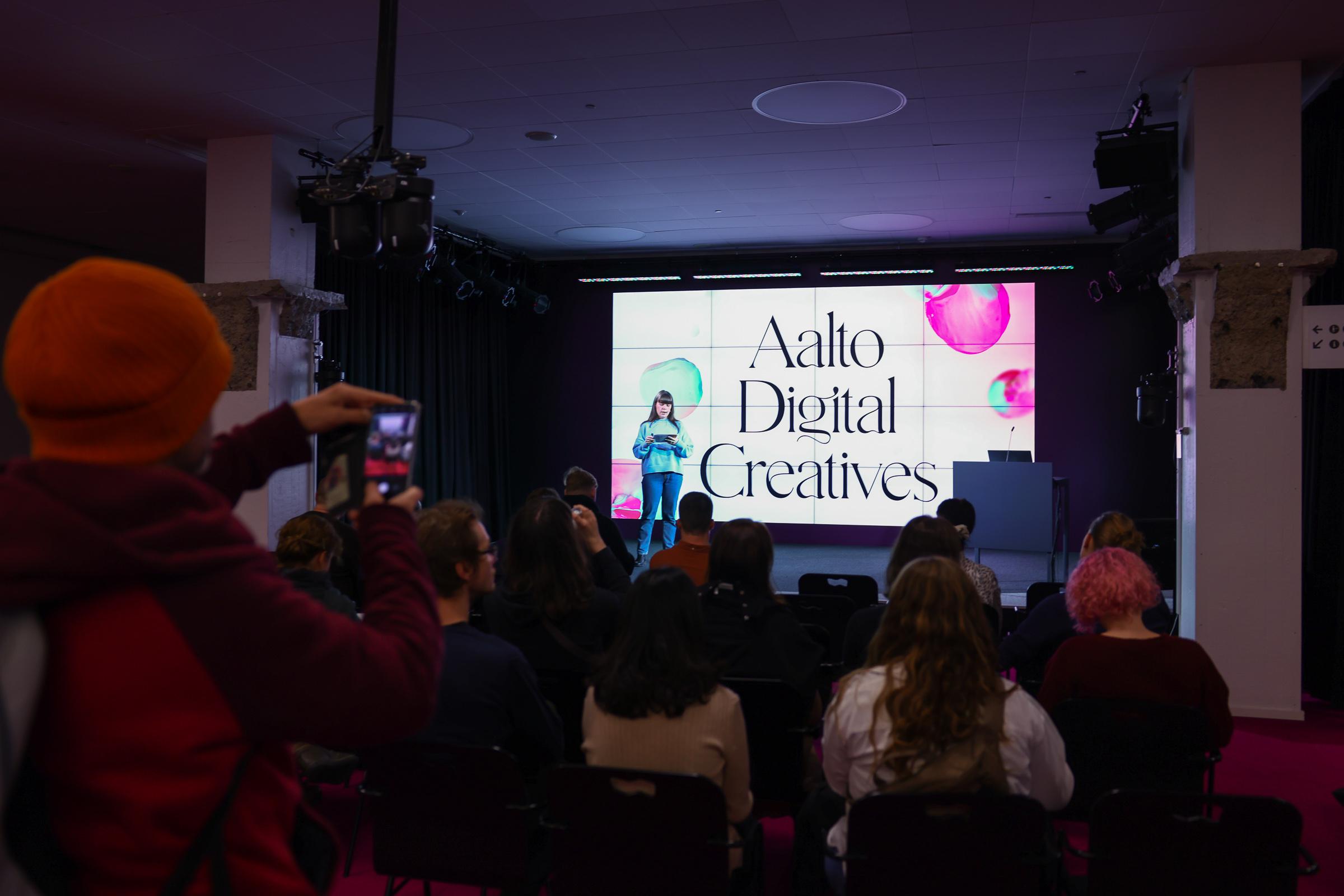 Aalto Digital Creatives on Hybrid Stage